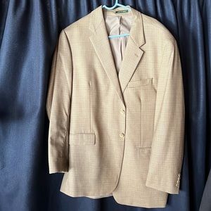 Ralph Lauren tan suit jacket